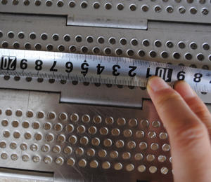 Gıda sınıfı isıya dayanıklı paslanmaz çelik yonga konveyör bant zinciri delikli konveyör zincirleri - Product Image 2