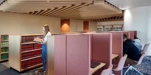 Panneaux de <span class=keywords><strong>plafond</strong></span> acoustiques haute densité pour l'<span class=keywords><strong>isolation</strong></span> phonique des plafonds, avec un design moderne personnalisable et des solutions de modèles 3D - Product Image 4