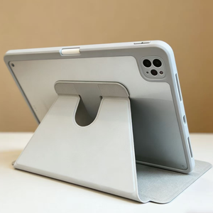 Funda para tableta <span class=keywords><strong>iPad</strong></span> Samsung, funda giratoria acrílica de 360 grados para Realme T20 Pad Mini <span class=keywords><strong>Air</strong></span> 11 Flip, funda protectora de cuero PU - Product Image 2