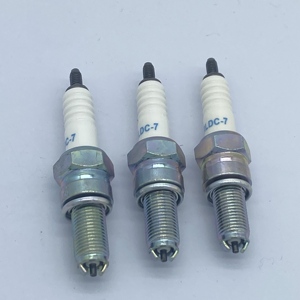 Bujía de doble electrodo para motocicleta CR8EK BOUGIE DALLUMAGE Buji, 2 unidades - Product Image 2