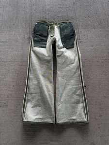 カスタム 16オンス バックバックル 赤耳セルビッジ生地 日本製 ブーツカット ヴィンテージ ストレート ワイドレッグ 生デニム グリーンセルビッジ バギージーンズ - Product Image 6