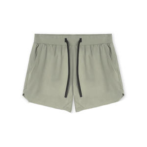 Pantalones Cortos Deportivos Casuales de Punto para Hombre, con Bolsillo Lateral Oculto con Cremallera, Detalle Reflectante, Secado Rápido, Transpirables, para Uso Urbano, Servicio OEM - Product Image 1