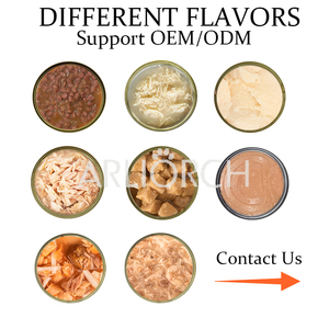 Snack <span class=keywords><strong>per</strong></span> Animali Domestici OEM all'Ingrosso, Alto Contenuto Proteico, Basso Contenuto di Grassi, Alto Contenuto di Carne, <span class=keywords><strong>Cibo</strong></span> <span class=keywords><strong>Umido</strong></span> in Scatola da 375g <span class=keywords><strong>per</strong></span> <span class=keywords><strong>Gatti</strong></span> e Cani - Product Image 4