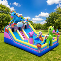 Château gonflable géant d'extérieur blanc pour mariage, personnalisable, avec toboggan et zone de saut