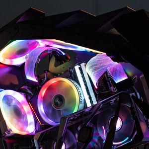 Kabel Ekstensi PSU QINGSEA RGB 3*8(6+2)Pin ARGB 18AWG, Ekstensi Kartu Grafis, Manajemen Sinkron, Aksesoris Komputer - Product Image 6