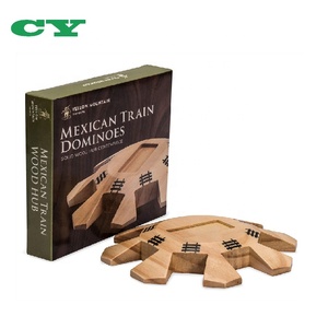 Treno Domino <span class=keywords><strong>di</strong></span> <span class=keywords><strong>legno</strong></span> Hub Centro per la Messicano - Product Image 4