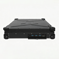 Ordinateur portable robuste de qualité industrielle 15,6'' Écran IP65 I9-13900HK DDR5 GPU MXM Durabilité aux normes militaires