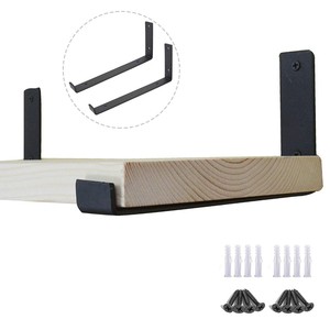 JH-Mech Hot Sell <strong>L</strong> Shape <strong>Bracket</strong> Heavy Duty Powder Coated <strong>Shelf</strong> Lip <strong>Shelf</strong> <strong>Bracket</strong> - Product Image 1