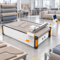 Machine de découpe automatique CNC à couteau oscillant pour tissus d'ameublement, textiles et fabrication de meubles