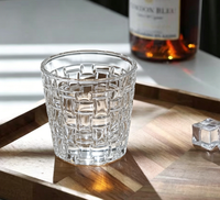 Verre à whisky personnalisé gravé Automata Press Rock, design moderne, fait main en Chine pour usage en bar