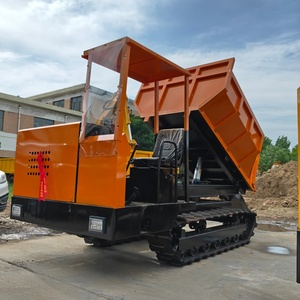 Volquete Hidráulico de Orugas con Motor y Caja de Cambios, 1 Año de Garantía, Alta Capacidad de Carga, Certificado CE para Descarga de Hormigón en Granjas - Product Image 1