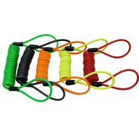 Outil de sécurité en gros, sangle en plastique, spirale, lanière enroulée, boucles de terminal/rappel, câble à ressort, corde d'avertissement
