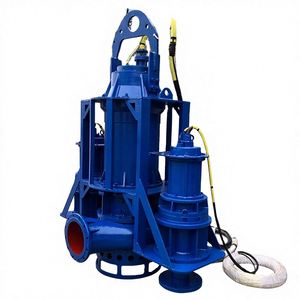 ปั๊มดูดทรายไฮดรอลิกแบบจุ่มใต้น้ำประสิทธิภาพสูง เกรดอุตสาหกรรม สำหรับดูดโคลนและสารตกค้าง ปั๊มสลายรูปแบบเข้มข้นประสิทธิภาพสูง - Product Image 1