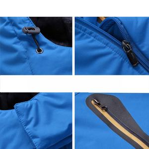 TKAN286D hombres al aire libre invierno impermeable de gran tamaño casual peso pesado 500 Gsm escalada Camping mantener caliente chaqueta - Product Image 3