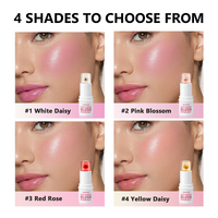 Stick de blush en gelée réactif au pH, teinte pour les lèvres et les joues changeante de couleur en fonction de la température, marque privée, cosmétiques sans cruauté