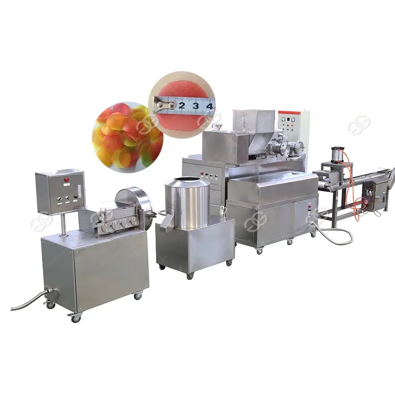 Alta Efficienza Macchina Chip di Gamberi Gamberi Craker Taglio Friggere il Cibo Pesce Gamberi Cracker Fare Rusk Chip Linea di Produzione