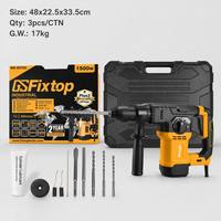 GSFixtop 220V Hochleistungs-Industriehammer, Multifunktionales Elektrowerkzeug für Haushalt und Industrie zum Schlagbohren und Schneiden