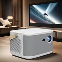WWT- F8STV Android 11.0 projecteur intelligent 4K 1080p Home cinéma 1650ANSI Lumens 2GB RAM équipement vidéo et de présentation