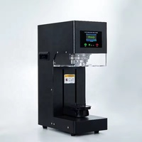 Machine de scellage automatique adaptative non rotative pour canettes, machine de scellage pour canettes de soda, jus, boissons et aliments avec couvercle facile à ouvrir
