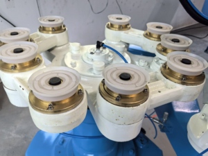 เครื่องขอบกระจกทรงกลมขนาดเล็กไม่สม่ำเสมอสำหรับ3KW ขอบกระจกด้วย CE - Product Image 3