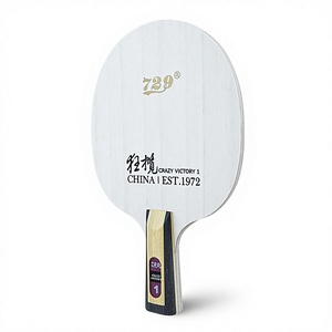 Friendship 729 <span class=keywords><strong>CRAZY</strong></span> VICTORY Raquette de tennis de table professionnelle en fibre de carbone bleue 7 couches pour équipe provinciale - Product Image 1