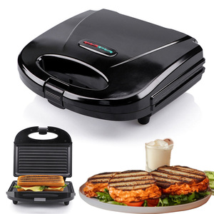 Macchina per Sandwich 4 in 1 con Logo personalizzato 750W 4-fettine per <span class=keywords><strong>tostapane</strong></span> antiaderente per uso domestico - Product Image 1