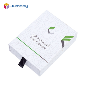 Cartes à jouer écologiques de qualité supérieure jeux de cartes à jouer de poker mat imprimés personnalisés avec boîte-cadeau de type tiroir - Product Image 2