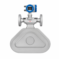 DN8 to DN40 Ex d IIC T6 316L SS RS485 HART 0.1% High Accuracy Ultra-Low Flow Measurement A-Tube Coriolis Mass Flowmeter