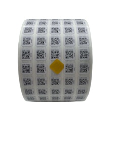 Yapışkanlı Polyester kağıt barkod etiketi termal Transfer su geçirmez ve yüksek sıcaklığa dayanıklı - Product Image 4