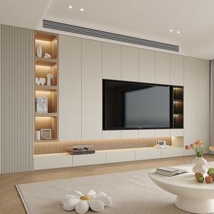 Meuble <span class=keywords><strong>TV</strong></span> moderne, centre de divertissement, meuble <span class=keywords><strong>TV</strong></span> avec grand rangement, console de table, meuble multimédia pour salon, chambre à coucher, blanc - Product Image 1