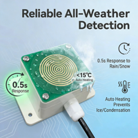 Capteur de pluie/neige OHTS1121 |   Protection IP68 |   Technologie de mesure AC |   Sortie relais RS485 |   Chauffage automatique |   Détection météorologique