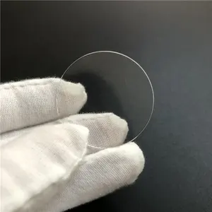 Customized Flat 1.0mm Thick 25mm OD Wear-resisting Optical Sapphire Glass For Watches Protector Accessories