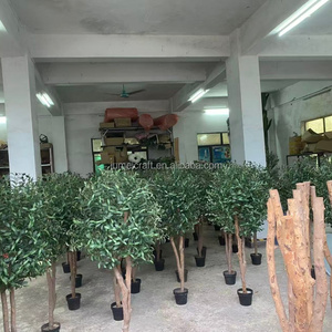 Árbol de Olivo Artificial de 3.6 m con Tronco de Madera Real, Resistente a los Rayos UV, Ecológico, para Decoración de Hogares, Jardines, Restaurantes y Hoteles - Product Image 2