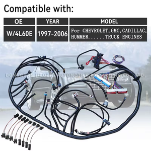 ชุดสายไฟเครื่องยนต์แบบสแตนด์อโลน<span class=keywords><strong>4L60E</strong></span> LS1พร้อมอะแดปเตอร์ Delphi 8ชิ้นสำหรับ Chevrolet GMC Cadillac 4.8 5.3 6.0L 1997-2006เรา - Product Image 2