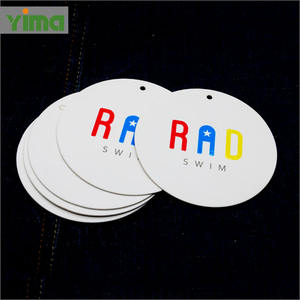 ป้ายราคาเสื้อแบบกำหนดเอง ป้ายแขวนเสื้อ Tali <span class=keywords><strong>Hangtag</strong></span> fsc ป้ายแฟชั่นสำหรับเสื้อผ้า - Product Image 4