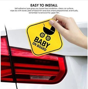 Autocollant magnétique imprimé UV personnalisé en gros, autocollant décoratif, affiche pour panneaux de sécurité automobile, écologique, imperméable - Product Image 4