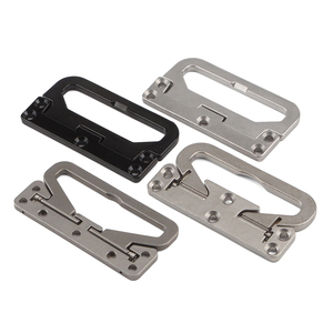 Eingelassener Klappgriff für Serverschränke aus 304 Edelstahl, Industrieller Zuggriff, Hochbelastbar, Elektropoliert und Passiviert - Product Image 1