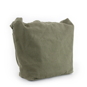 Sac fourre-tout professionnel personnalisé, écologique, grand, uni, en toile de coton, réutilisable, sac de shopping à bandoulière, deux poches, fermeture à glissière - Product Image 4