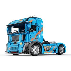 Camion télécommandé en blocs de construction - 3655 pièces, contrôle double APP et RC, programmable, portes et capot ouvrables - Product Image 4