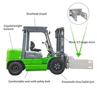 Diesel Forklift Truck 3t Forklift with Cotton Bale Clamp - China 3 Ton  Forklift, Forklift