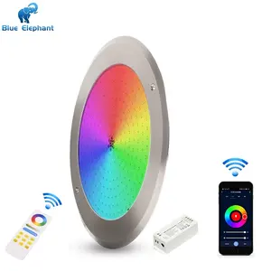 8mm PC 12V 25W 수지는 RGB LED 수영장 빛 IP68 수영풀 수중 빛을 채웠습니다