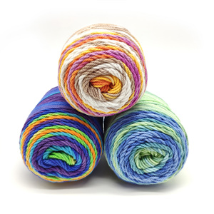 100 boules <span class=keywords><strong>de</strong></span> coton <span class=keywords><strong>pour</strong></span> gâteaux filés coton <span class=keywords><strong>pour</strong></span> jouet à tricoter à la main - Product Image 1