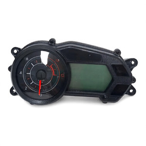 แผงหน้าปัด<span class=keywords><strong>ดิจิตอล</strong></span> LCD เครื่องมือวัดความเร็ว มาตรวัดระยะทาง มาตรวัดรอบเครื่องยนต์ สำหรับ Kawasaki Rouser NS125Fi Pulsar 135 - Product Image 1