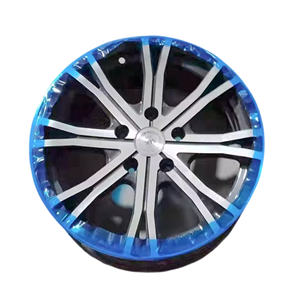 <span class=keywords><strong>Film</strong></span> protecteur <span class=keywords><strong>transparent</strong></span> bleu clair auto-adhésif en PE, facile à déchirer, autocollants temporaires pour le moulage par soufflage <span class=keywords><strong>de</strong></span> surface - Product Image 4