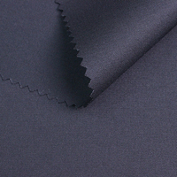 Tissu Gabardine Sergé 2/2 Élastique en Trame 100% Poly 150D, Résistant aux Plis et Durable pour Pantalons d'Uniforme et Vêtements de Travail