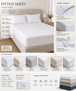 Wholesale <b>Fitted</b> Bed <b>Sheet</b> <b>Deep</b> Pocket 360 Elastic 100 Cotton Jersey Satin Soft <b>Mattress</b> Cover Bulk <b>For</b> Hotel Home - Product Image 2