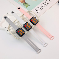 Jam Tangan Digital LED Persegi Elektronik Olahraga Luar Ruangan Grosir Pabrik 2026 untuk Pelajar Anak-anak Unisex Perempuan Laki-laki Wanita Pria