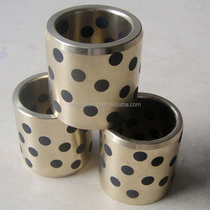 2020 Modelo DU Dry Column Cojinete compuesto deslizante SF-1F Manguito de buje de PTFE de bronce de acero autolubricante que contiene aceite - Product Image 4