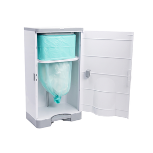 Poubelle à couches de haute qualité 21L à double couche anti-odeur en ABS avec pédale pour soins de bébé et crèche - Couleur personnalisable - Product Image 3