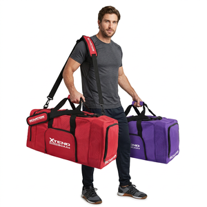 กระเป๋าเดินทางสุดหรูแบบสั่งทำพิเศษ รุ่น Prime Bags สำหรับออกกำลังกายและเดินทาง ขนาดใหญ่ ทนทาน กันน้ำ สีดำ ทำจากโพลีเอสเตอร์ เหมาะสำหรับผู้ชาย ใช้สำหรับเล่นกีฬาและเข้ายิม - Product Image 5